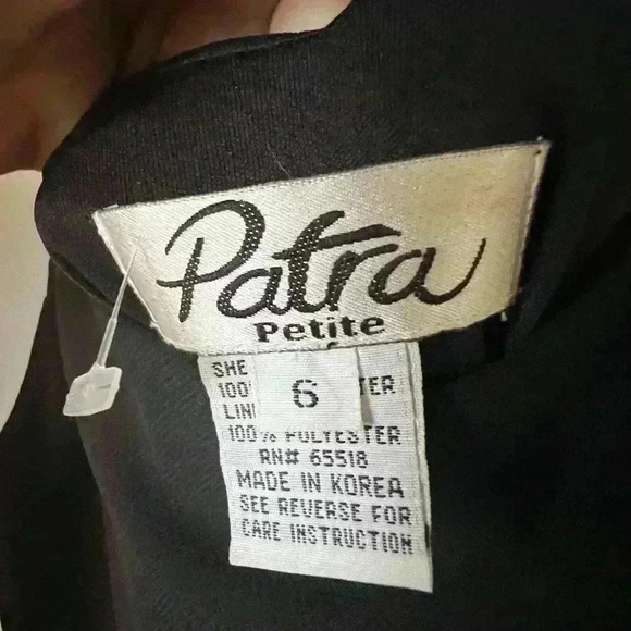 NWT BLACK Formal Layered Dress, Mid Length. Size 6 - Picture 4 of 5